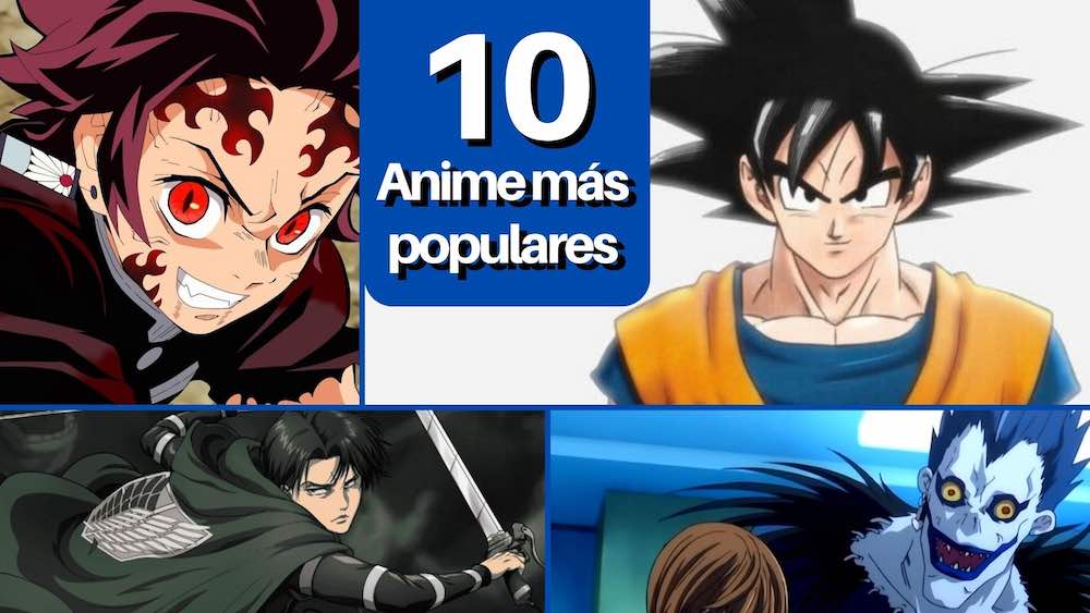 Los 10 Anime Más Populares De Todos Los Tiempos Mantaraya Noticias