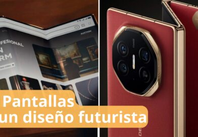 ¡WOW! Huawei presenta su nuevo smartphone con tres pantallas, infinitas posibilidades