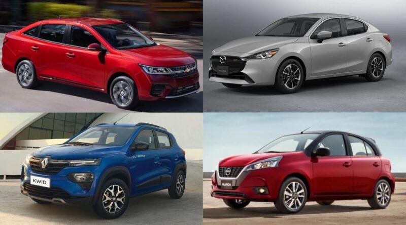 Top 4: Los Autos Más Baratos en México con Estilo y Rendimiento